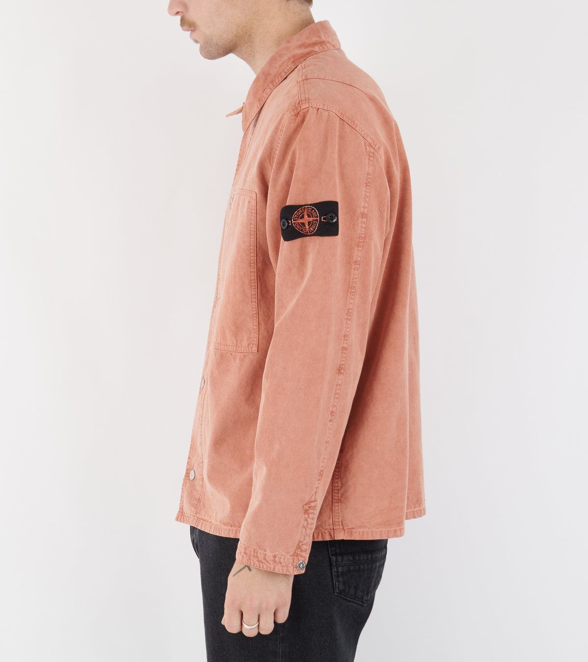 Classic Pocket Overshirt Terracotta