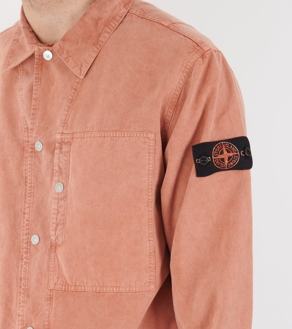 Classic Pocket Overshirt Terracotta
