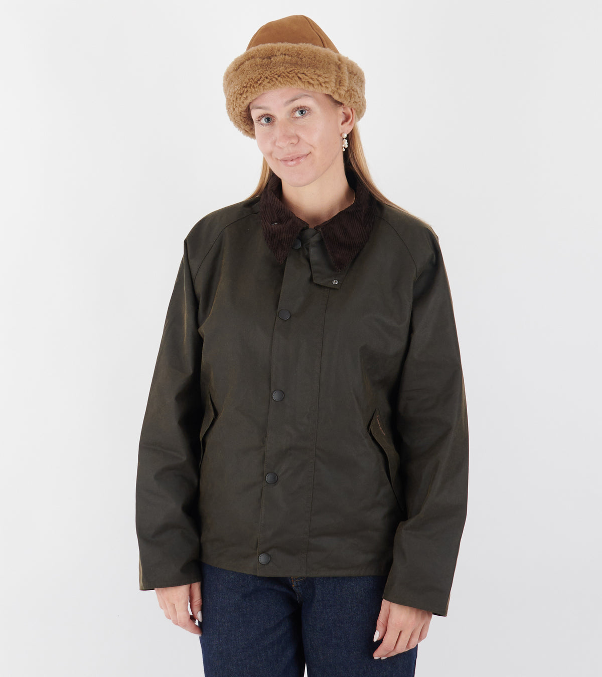 Transport Waxed Jacket Dark Brown