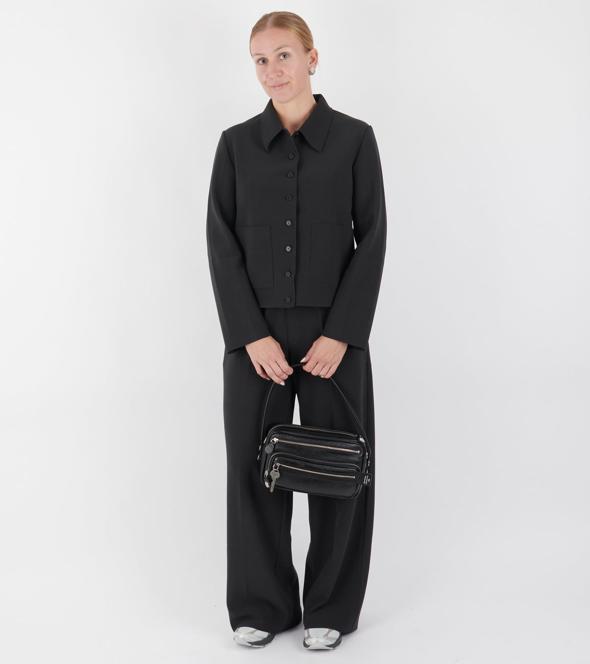 Layer 3 Point Collar Jacket Anthracite