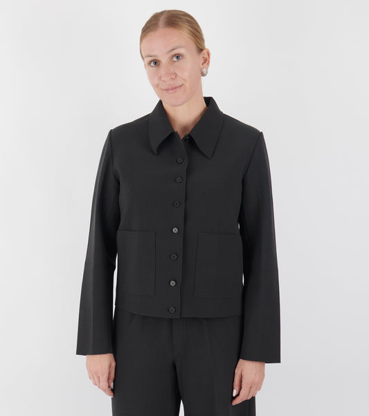 Layer 3 Point Collar Jacket Anthracite