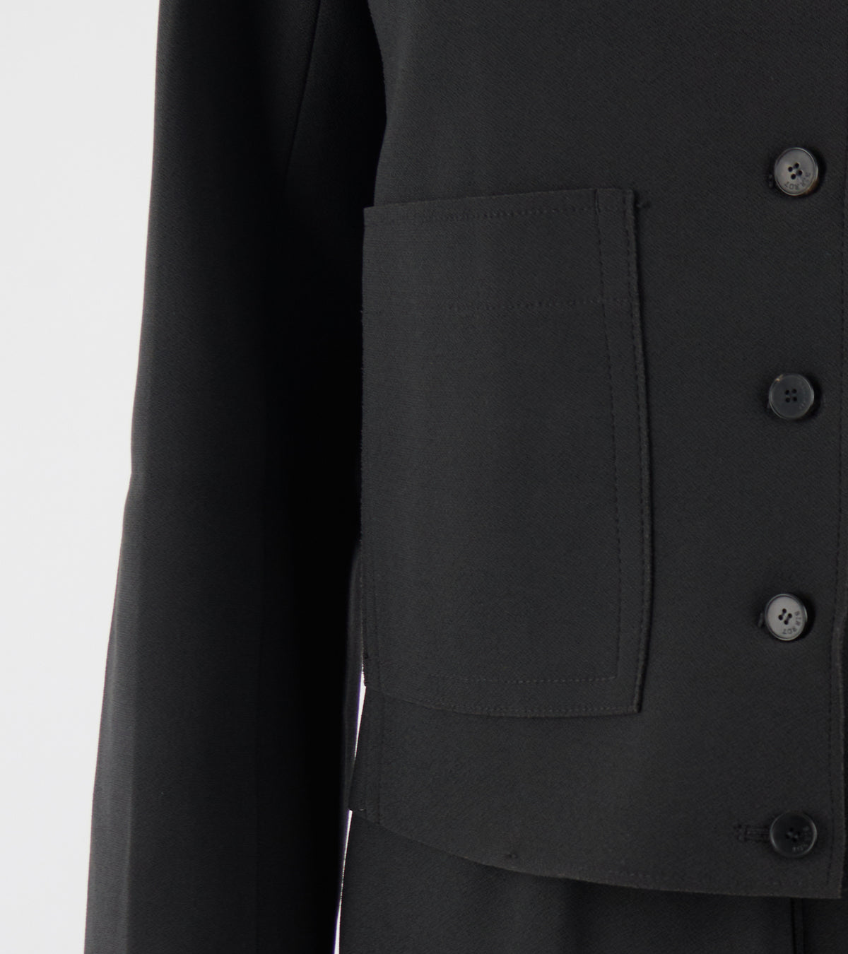 Layer 3 Point Collar Jacket Anthracite