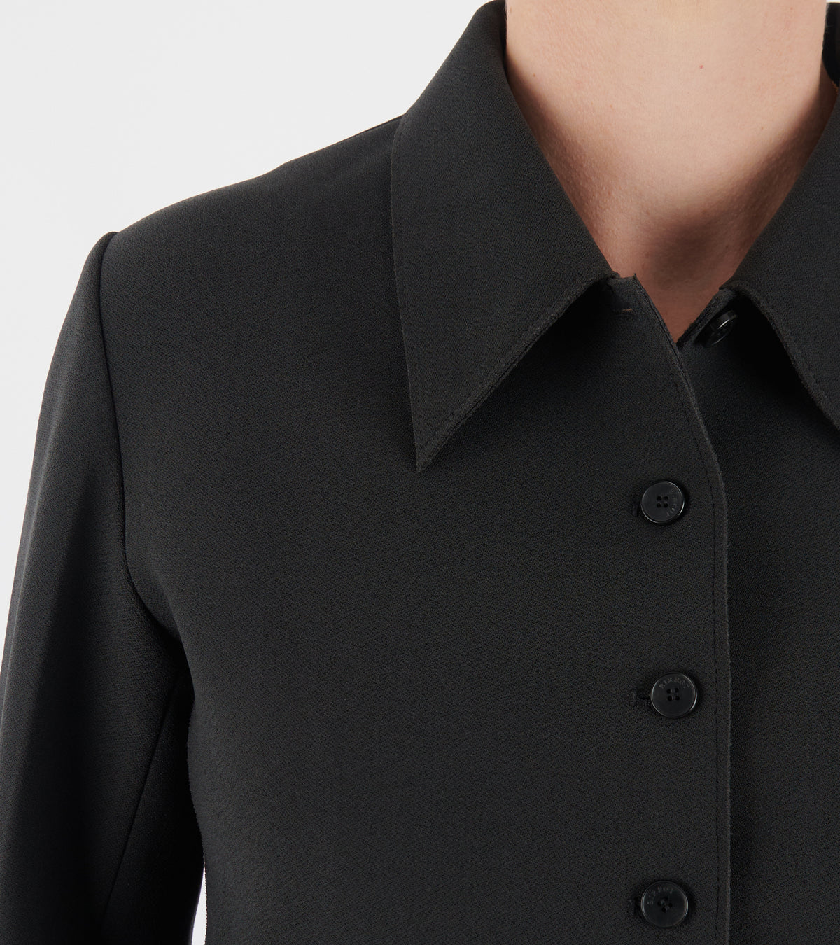 Layer 3 Point Collar Jacket Anthracite
