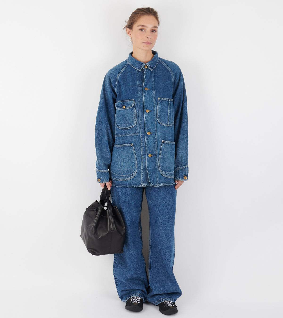 Used Denim Shirt