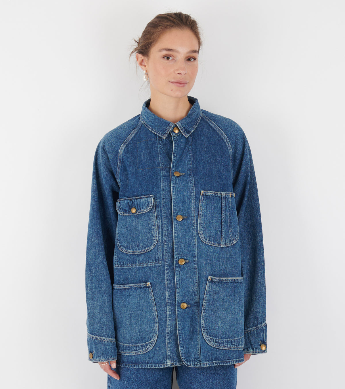 Used Denim Shirt