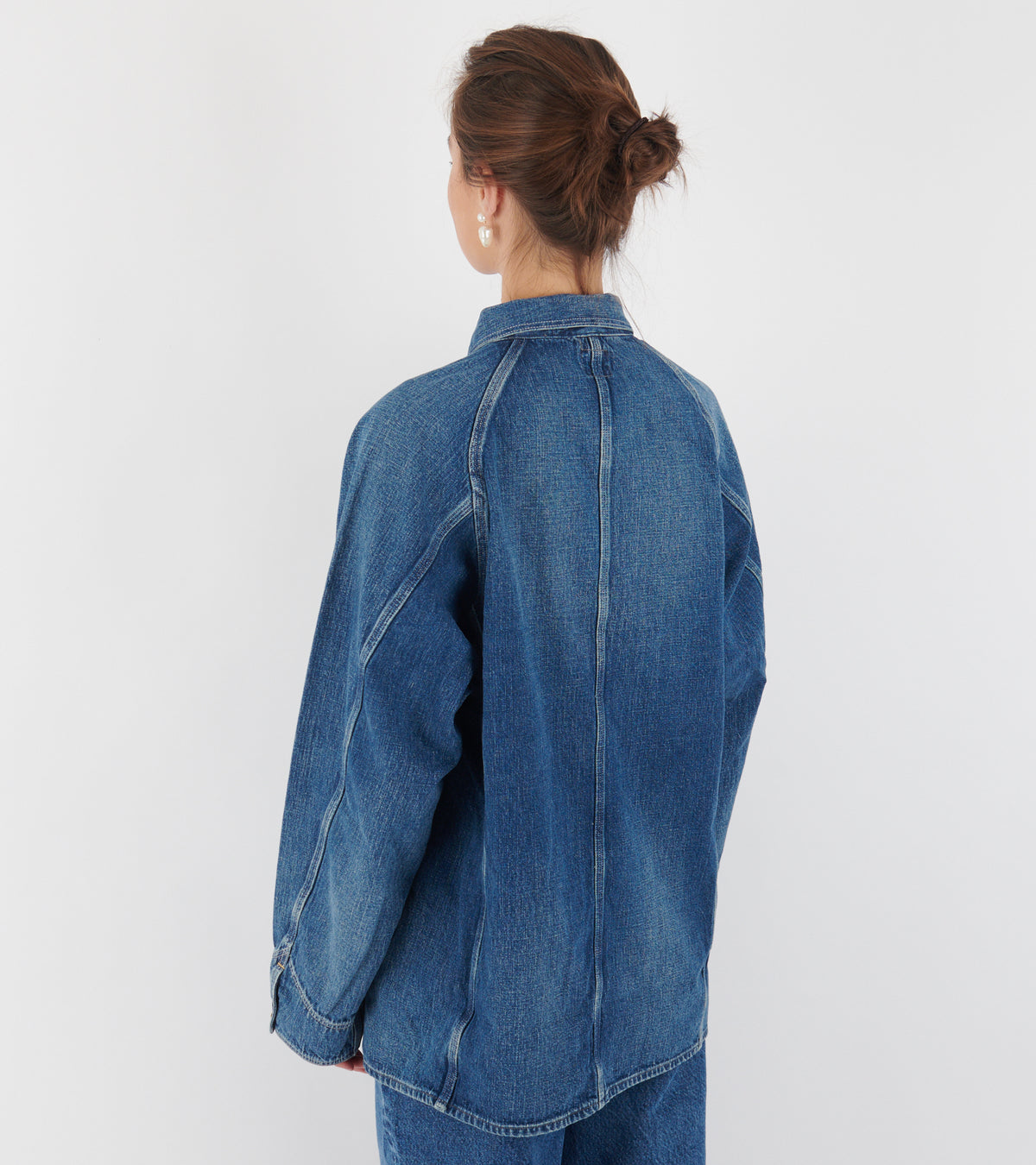 Used Denim Shirt