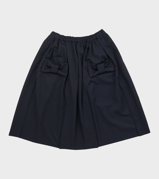 Bow Skirt Navy