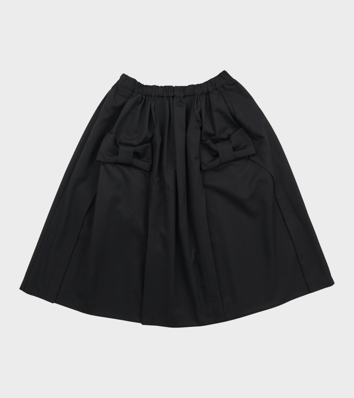 Bow Skirt Black