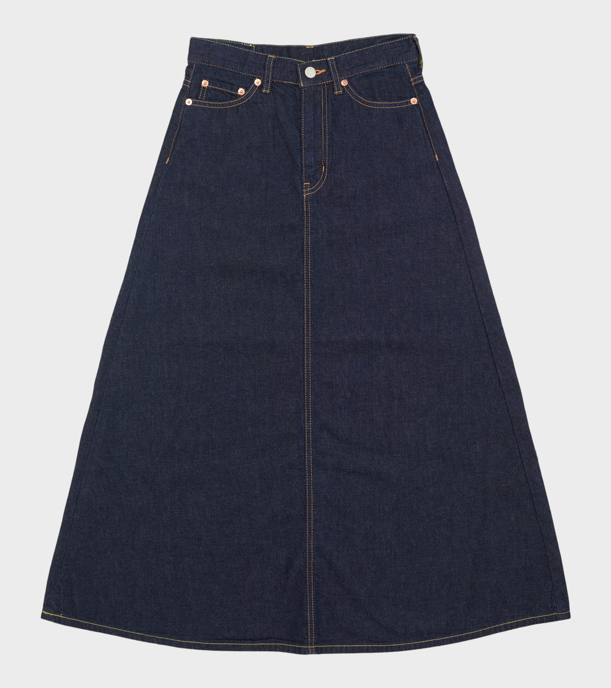 5 Pocket Maxi Skirt Denim