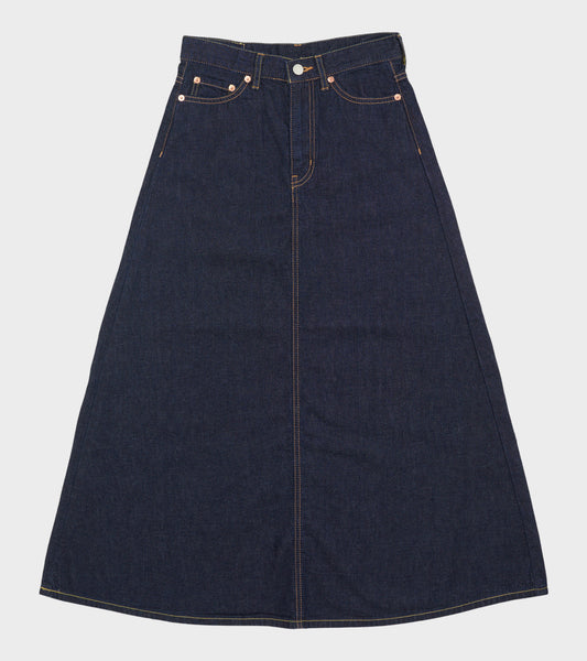 5 Pocket Maxi Skirt Denim