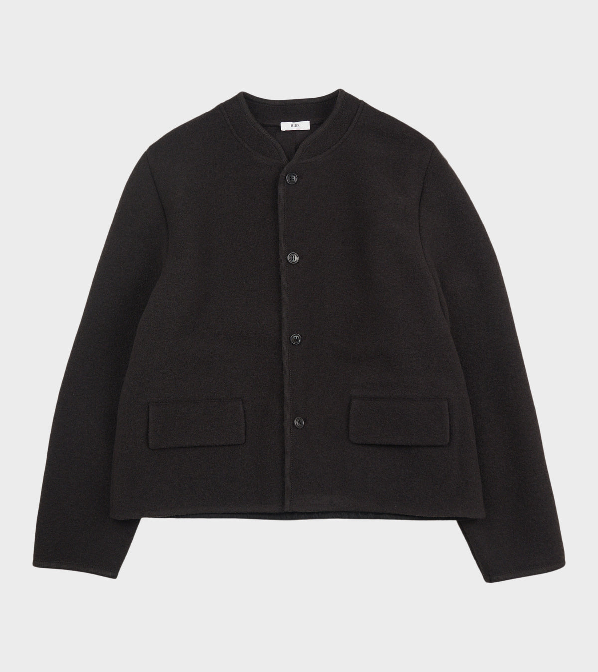 Walker Jacket Charbon Felted