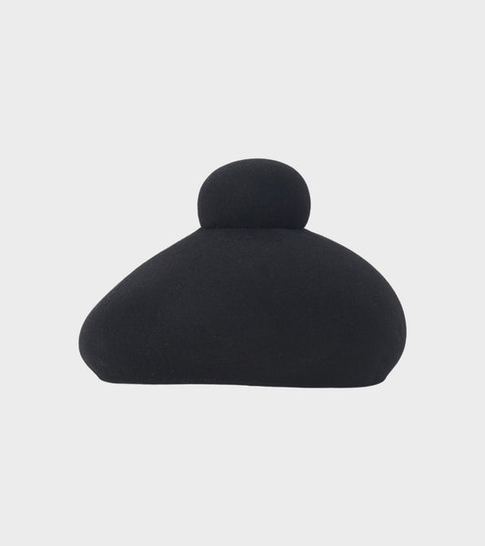 Macaron Hat Black