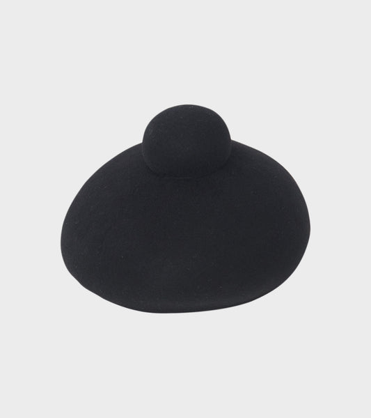 Macaron Hat Black