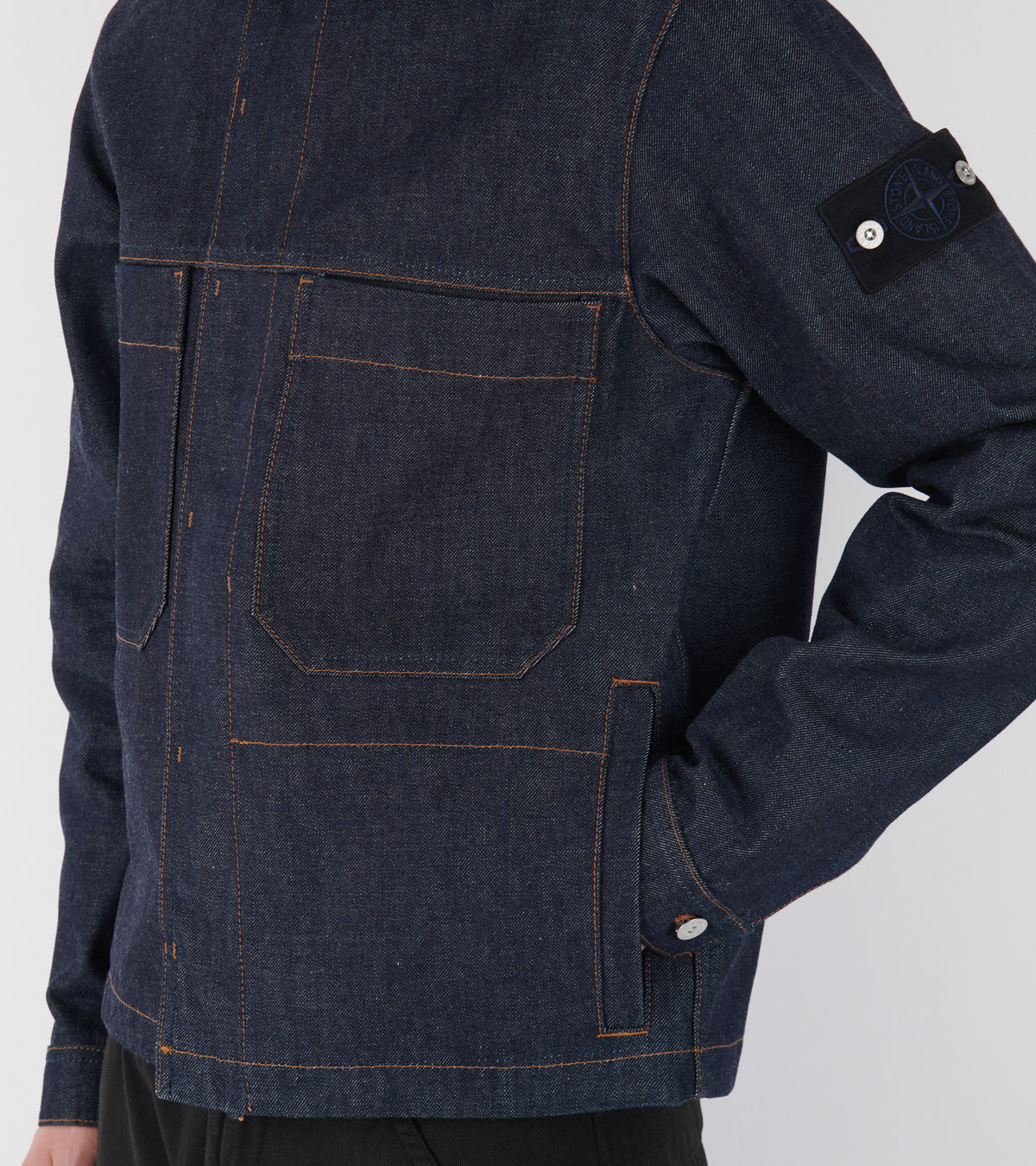 Classic Denim Overshirt Indigo Denim Raw