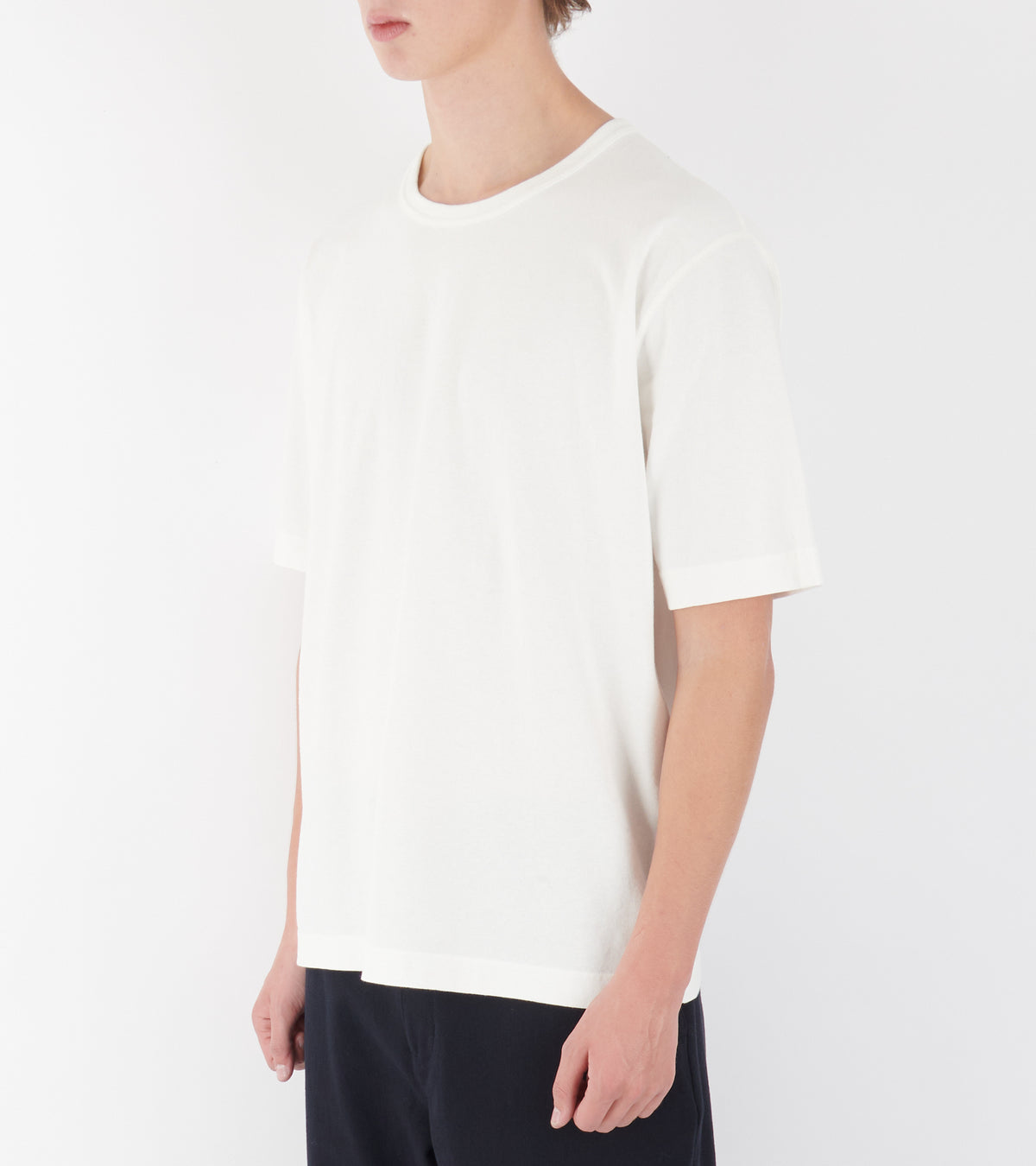 Elmelunde Soft Compact Cotton T-shirt White