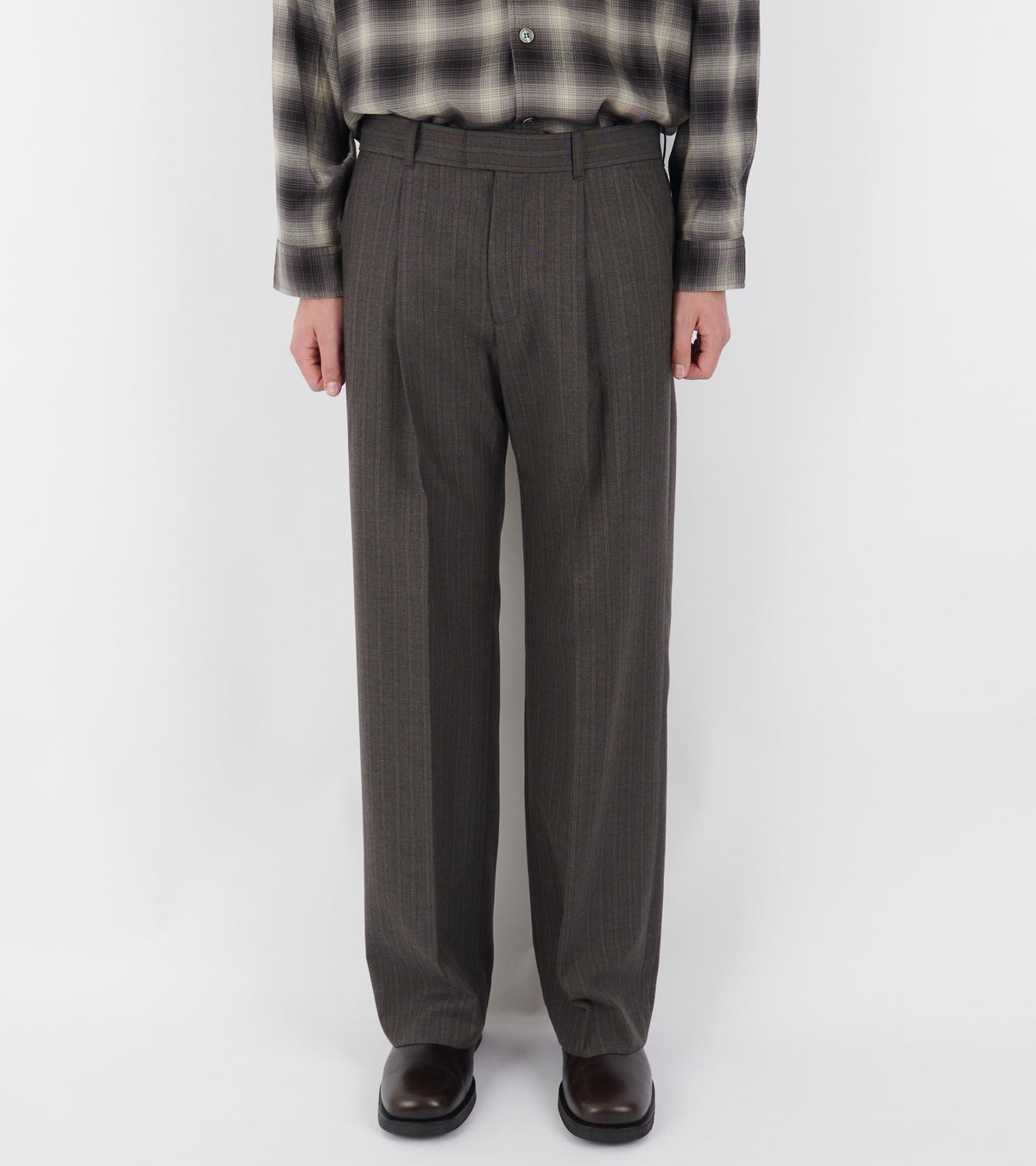 Slack Trouser Phase Stripe Motion Woolcut