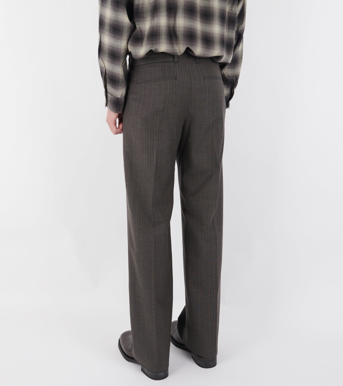 Slack Trouser Phase Stripe Motion Woolcut