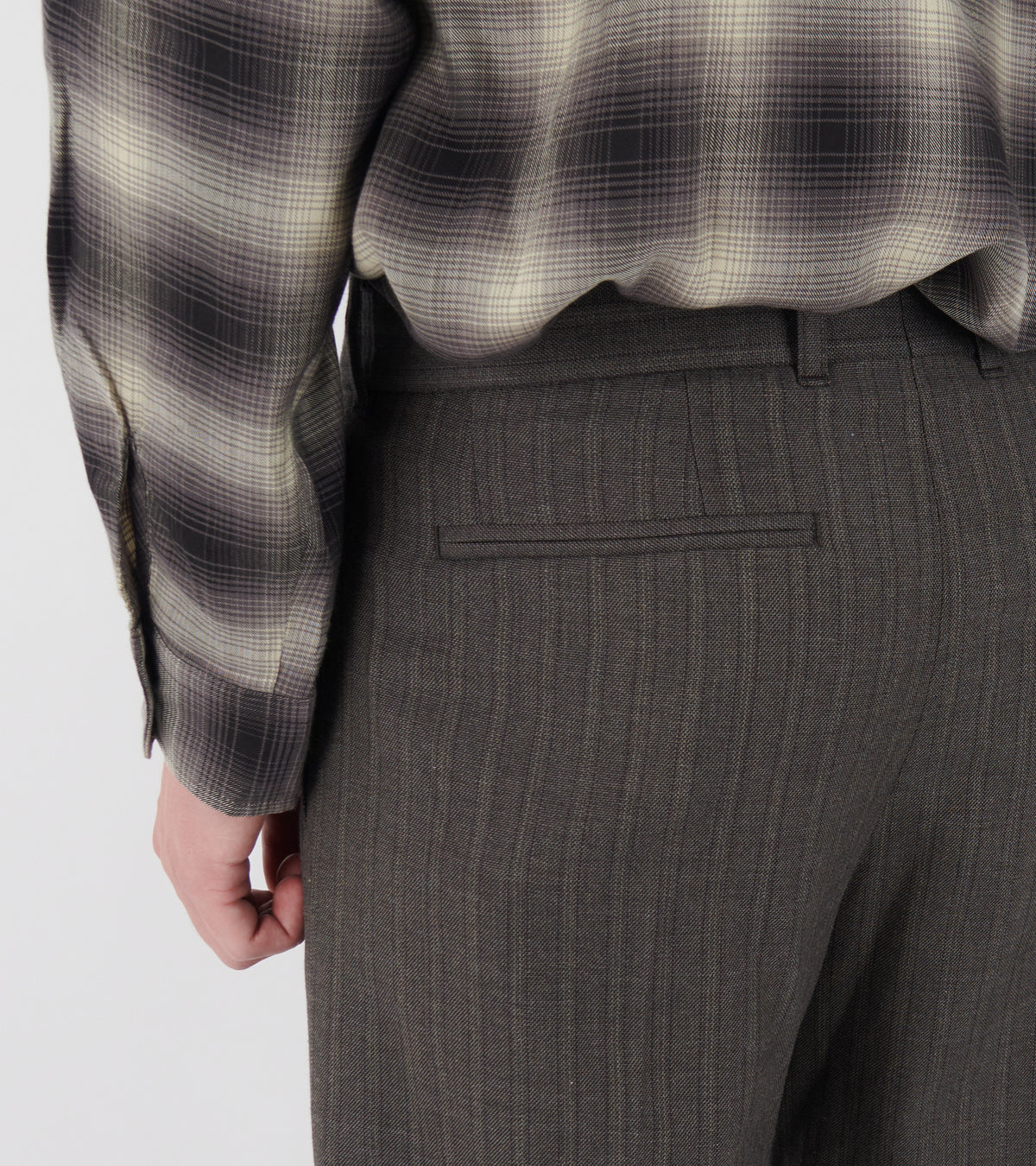 Slack Trouser Phase Stripe Motion Woolcut