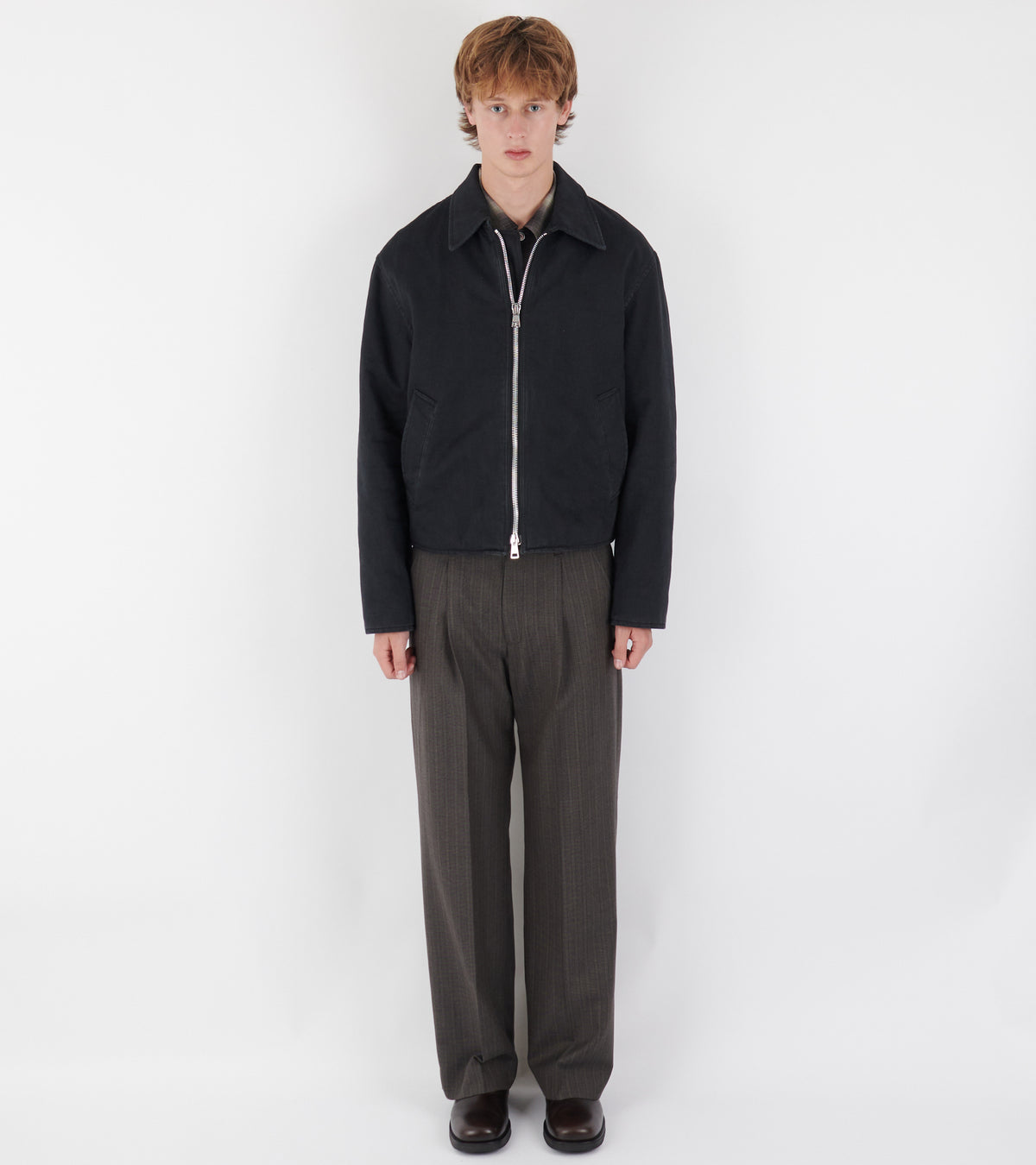 Slight Jacket Enzyme Obsidian Field Sateen