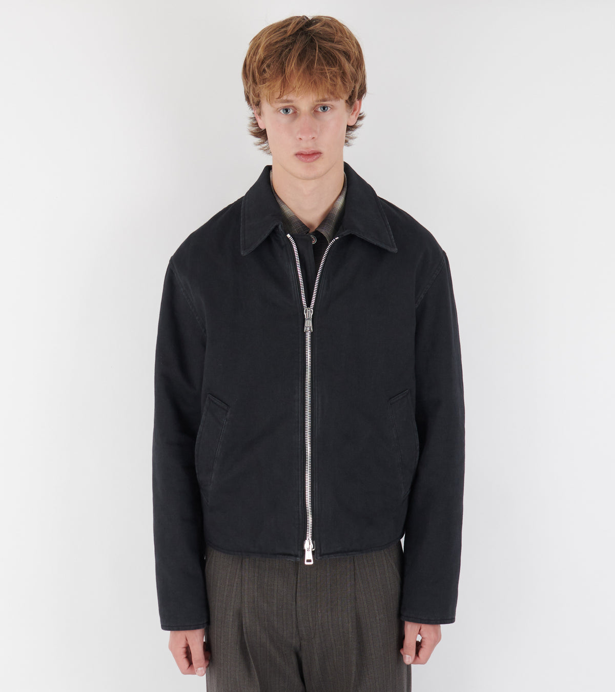 Slight Jacket Enzyme Obsidian Field Sateen