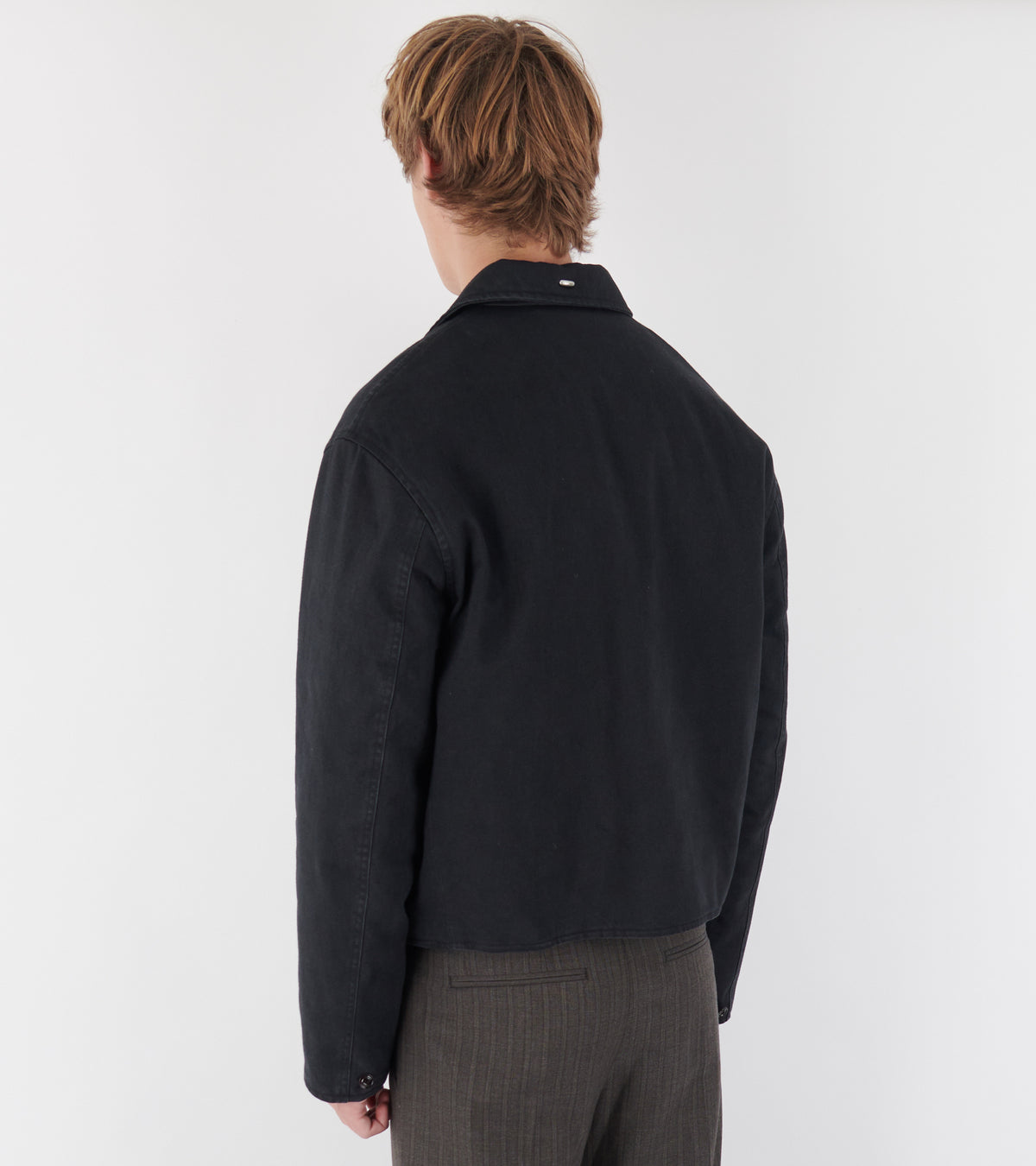 Slight Jacket Enzyme Obsidian Field Sateen