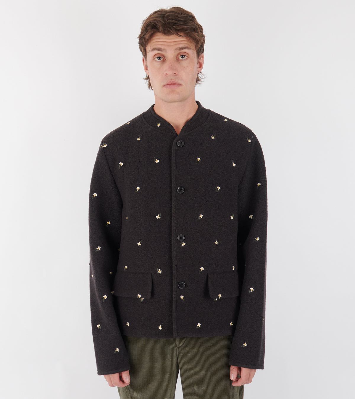 Walker Jacket Charbon Crocus Felted
