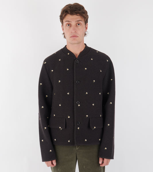 Walker Jacket Charbon Crocus Felted