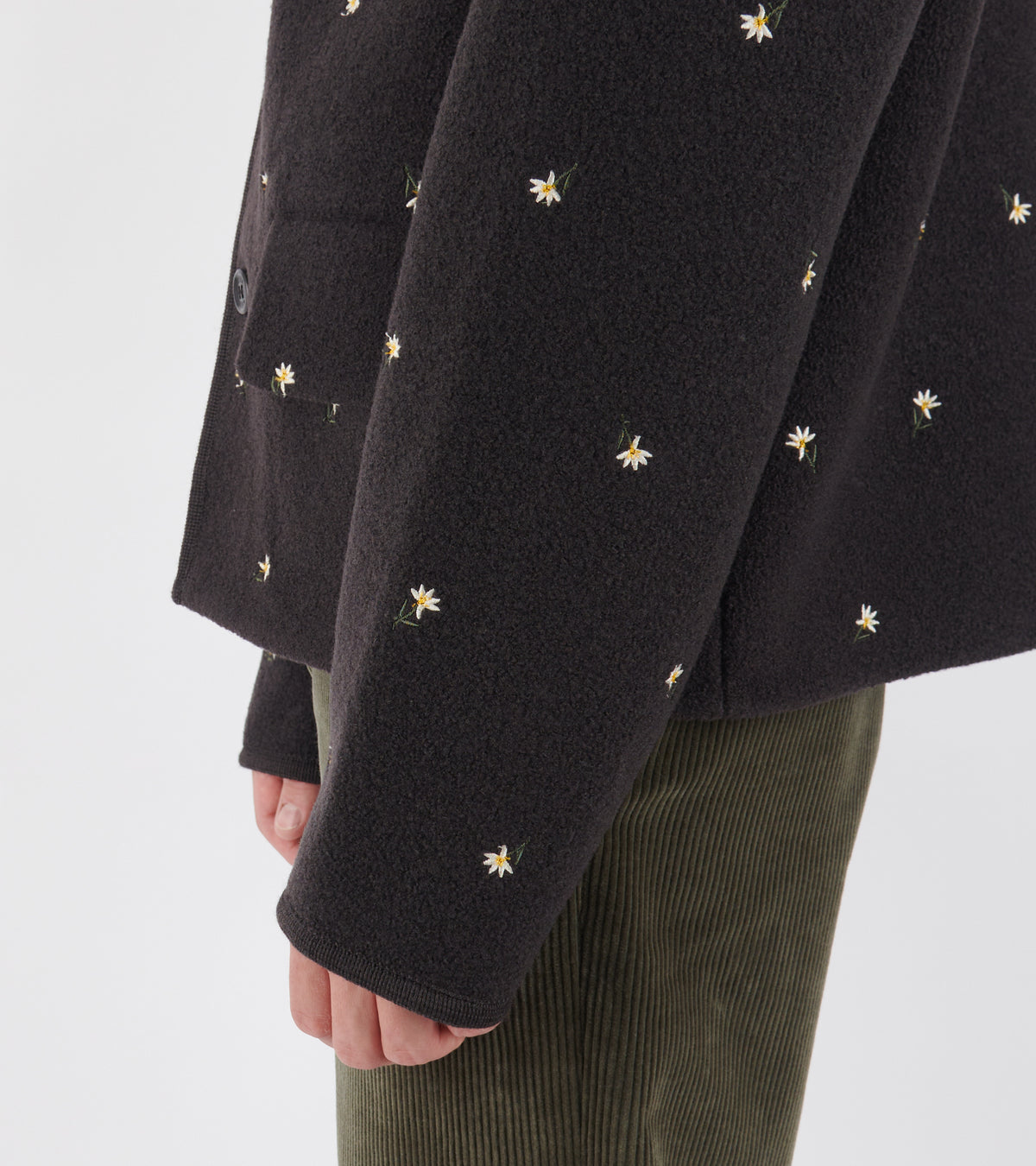 Walker Jacket Charbon Crocus Felted