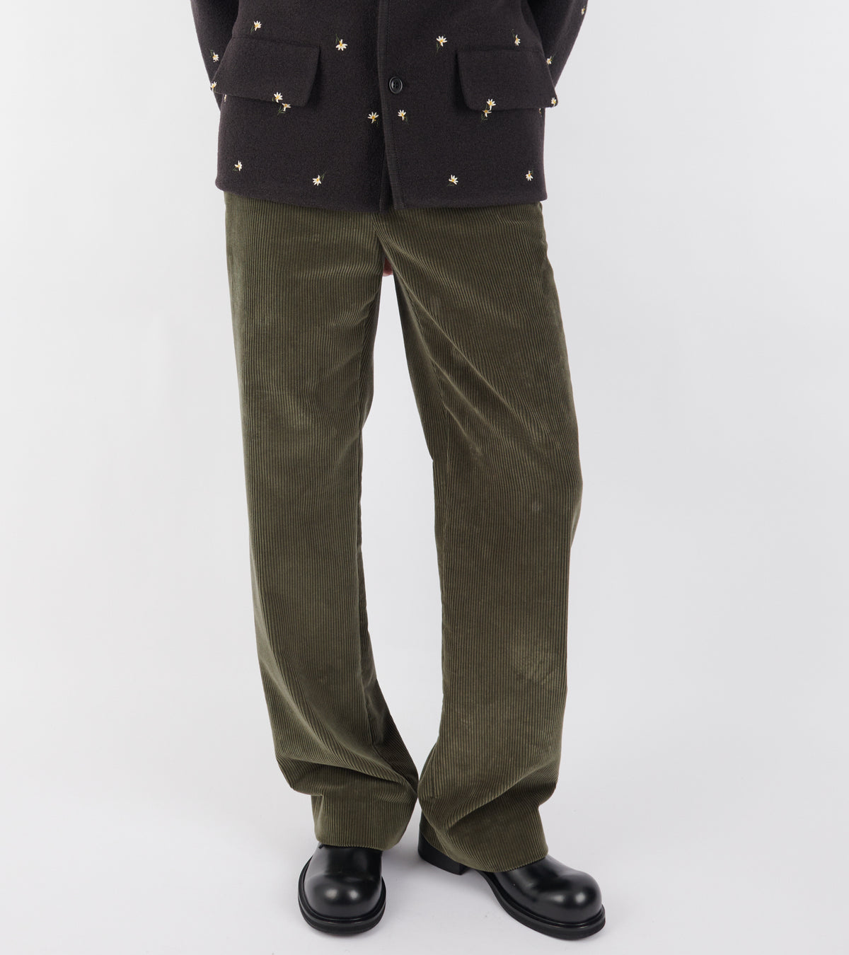 Coy Corduroy Trousers Zinc Corduroy
