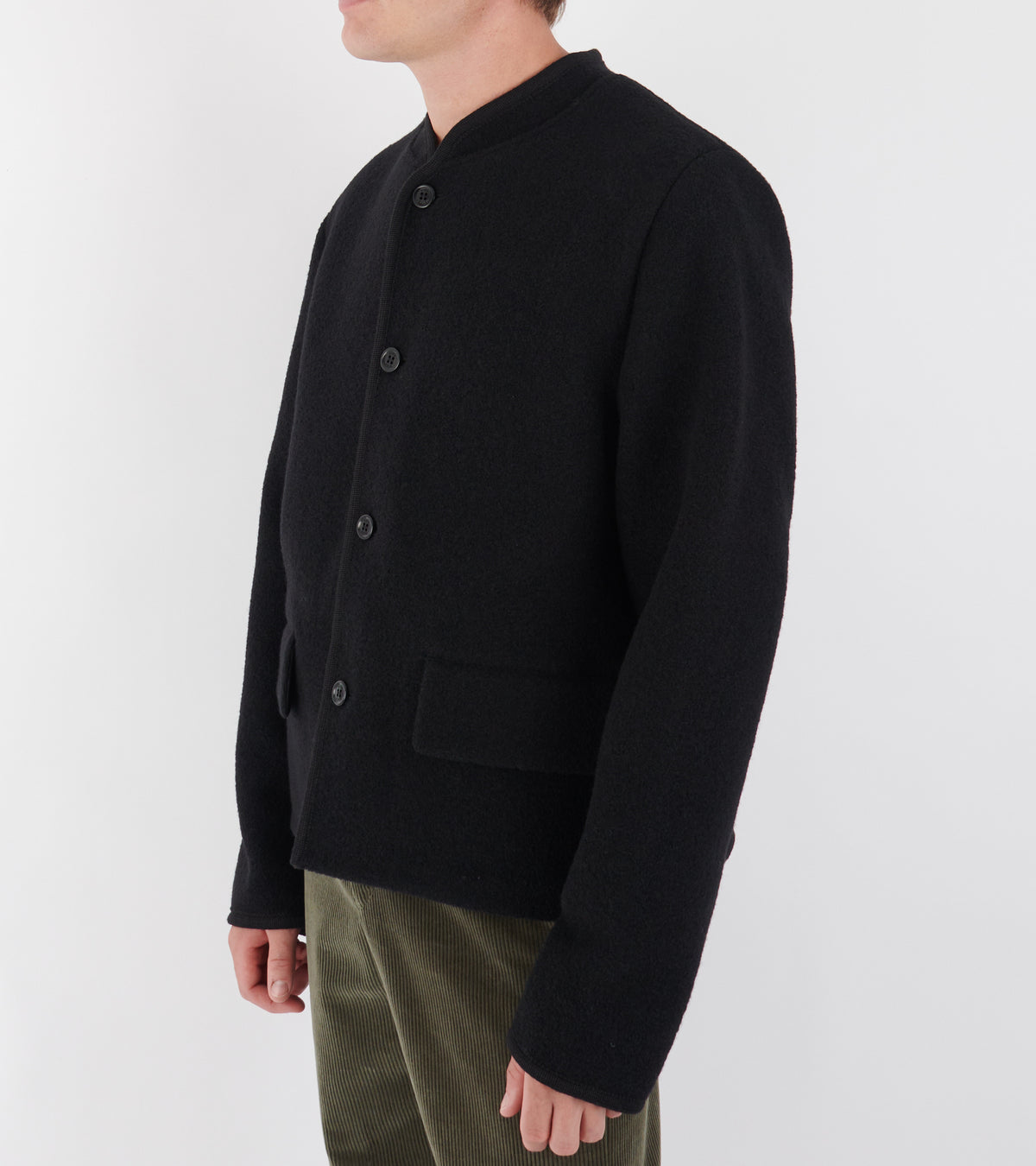 Walker Jacket Black Felted