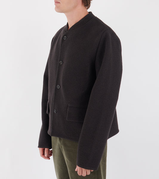 Walker Jacket Charbon Felted
