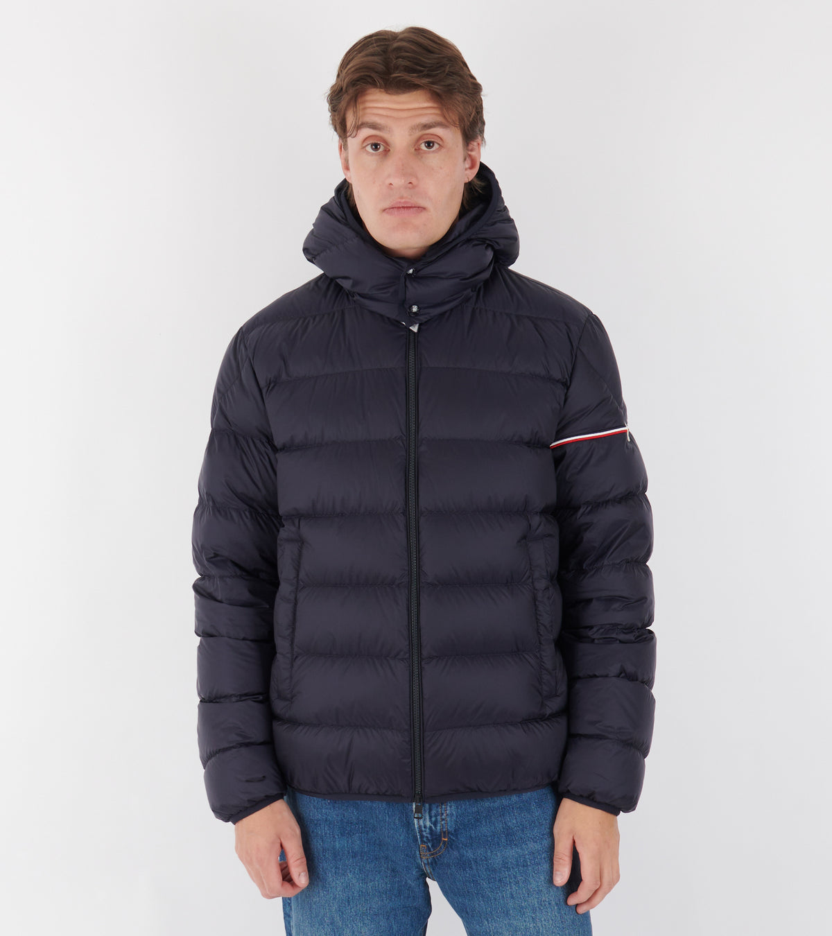 Ravenlock Hooded Down Jacket Navy