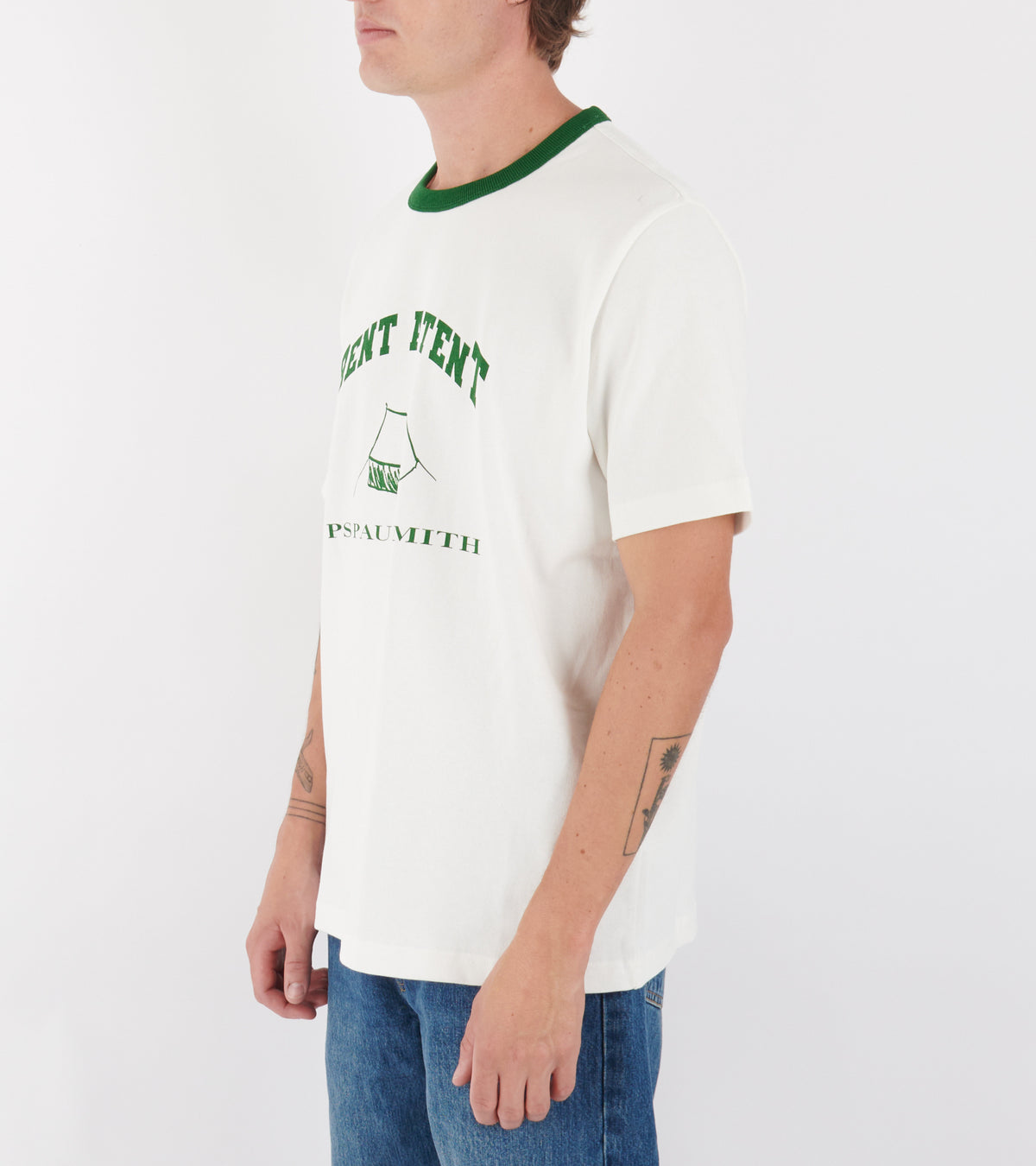 Rent A Tent Mens Regular Fit T-Shirt White