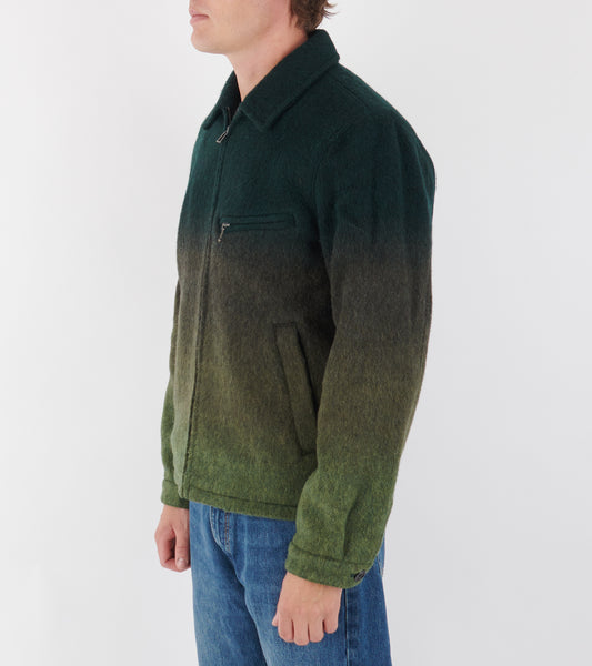 Harrington Wool Jacket Green