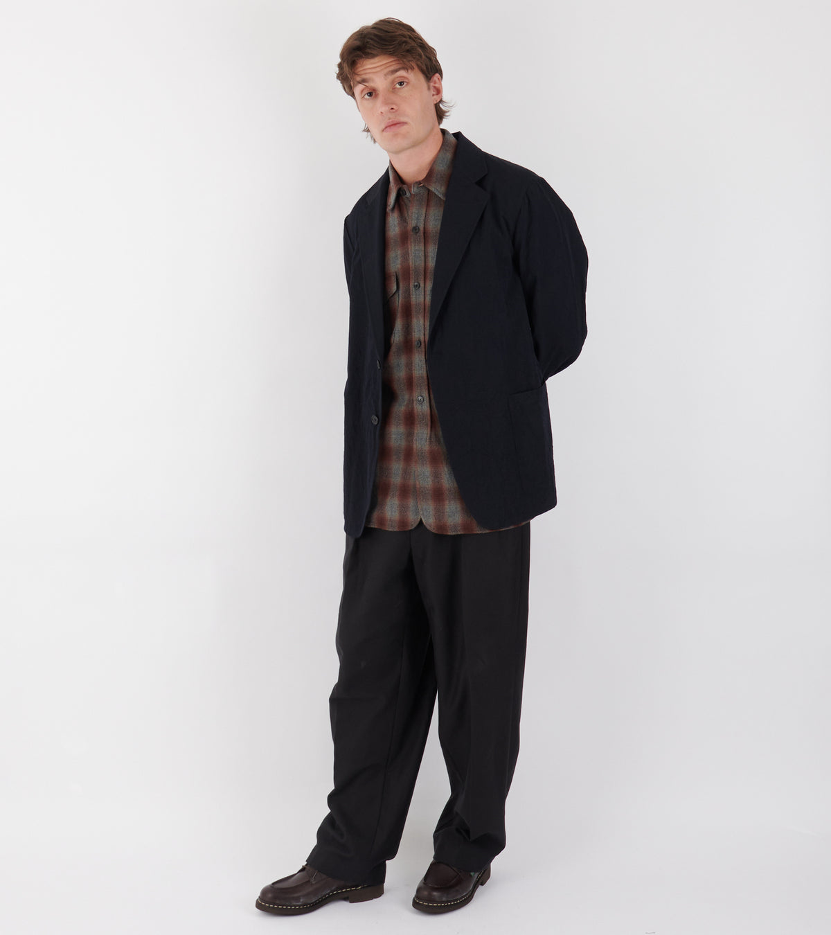 Wool Vintage Take Easy Jacket Navy