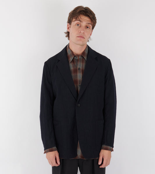 Wool Vintage Take Easy Jacket Navy