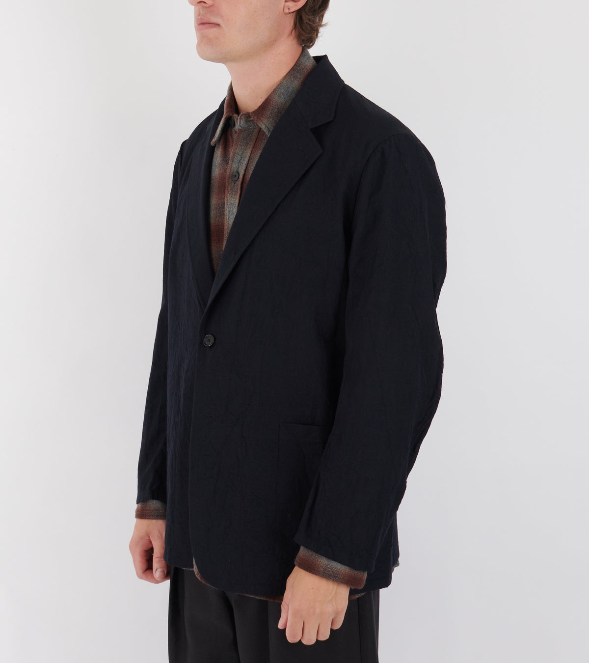 Wool Vintage Take Easy Jacket Navy