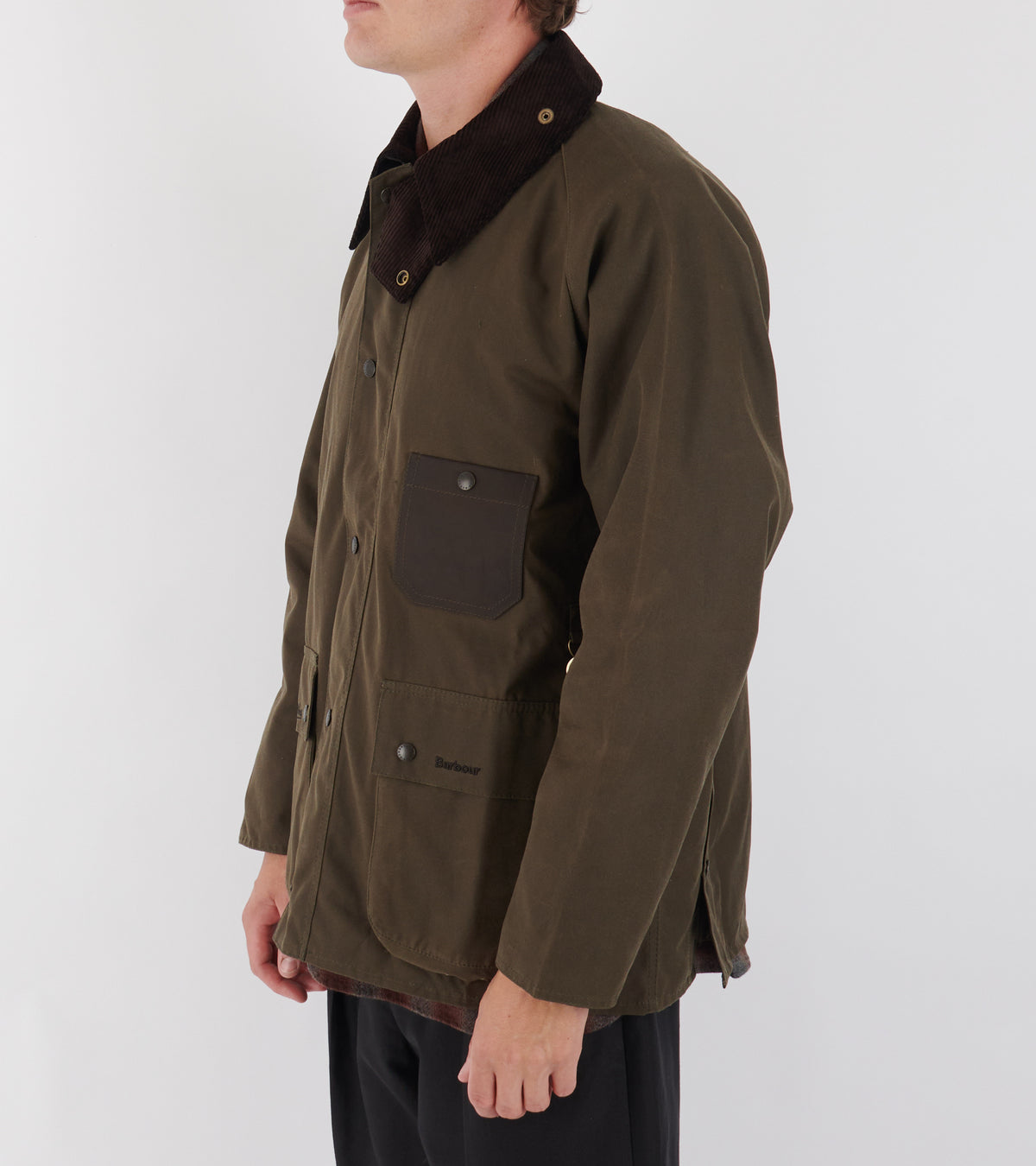 Barbour x Paraboot Bedale Olive