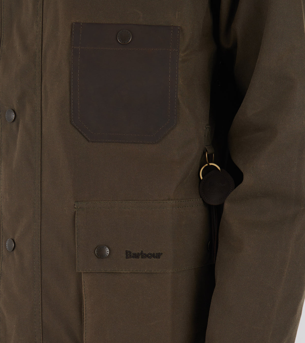 Barbour x Paraboot Bedale Olive