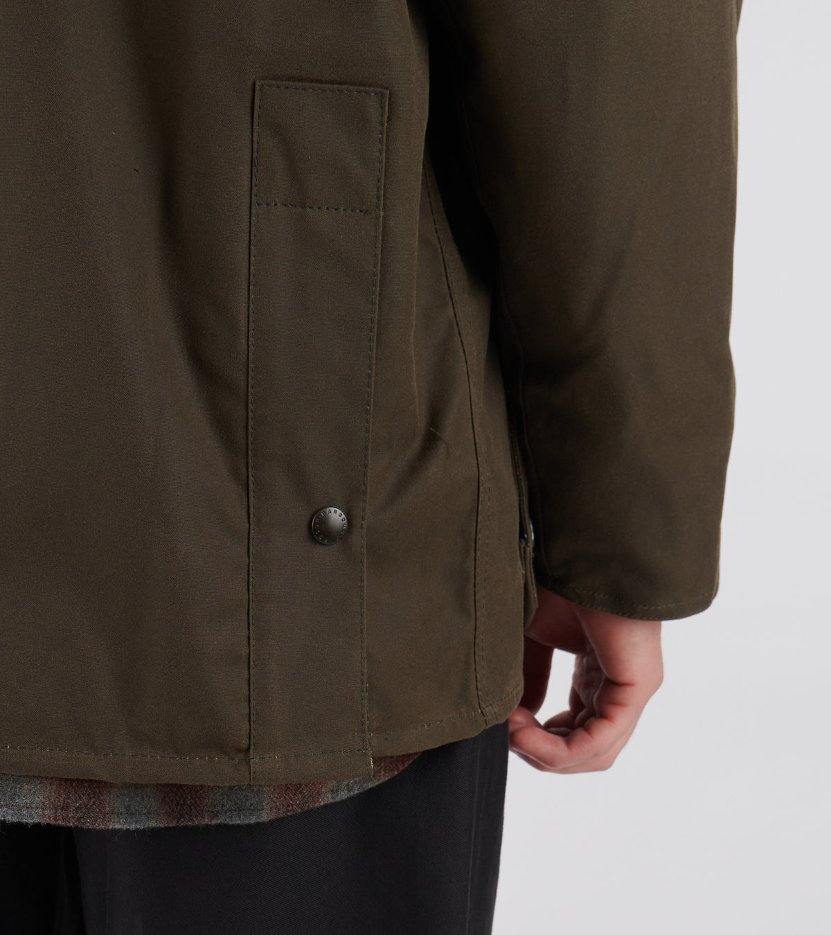 Barbour x Paraboot Bedale Olive