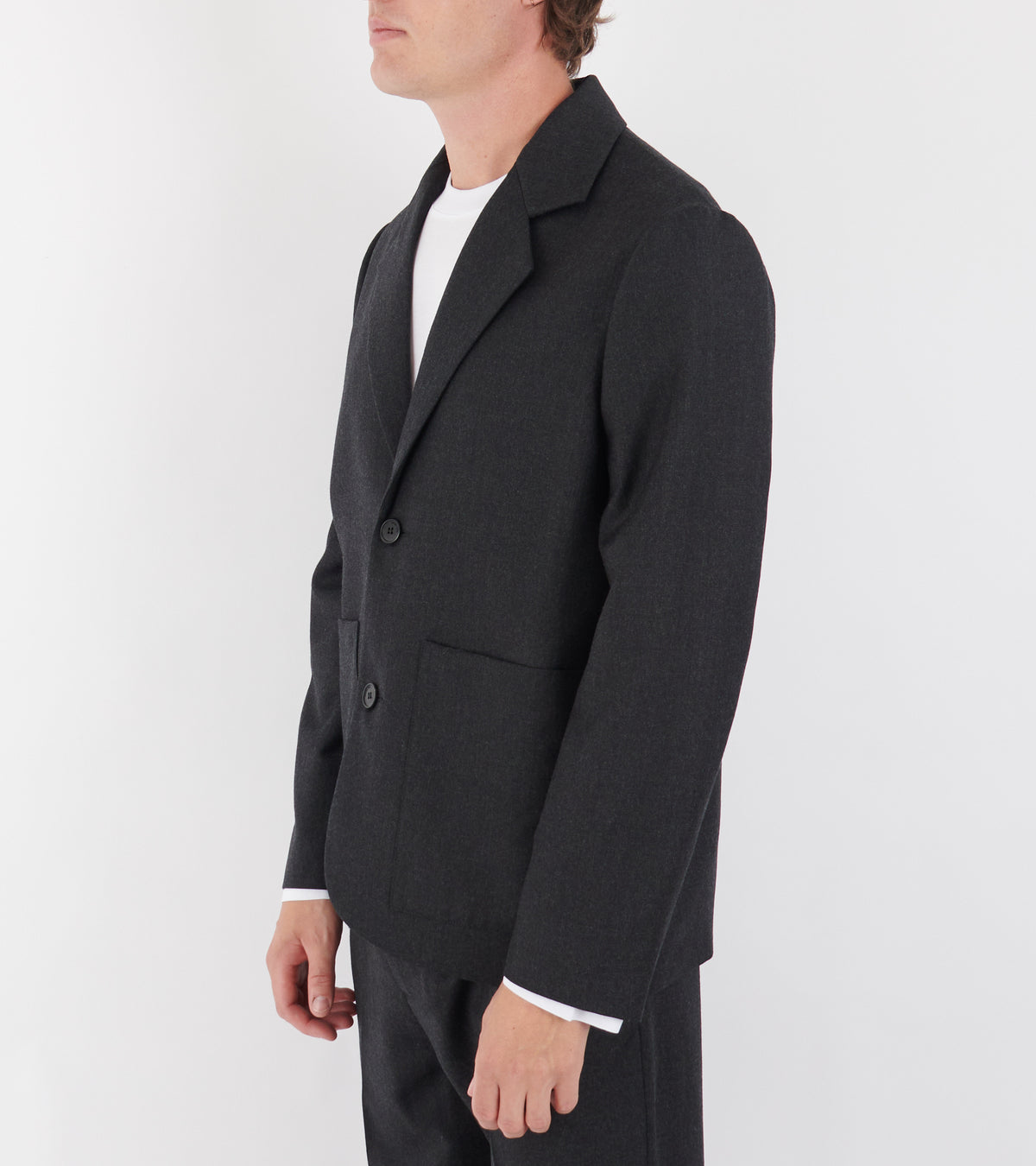 Soft Blazer Charcoal