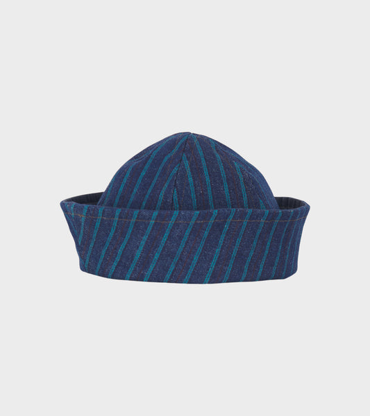 Sui Sui Hat Turquoise Stripes