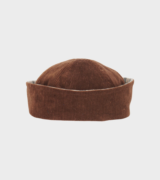 Sui Sui Hat Brown Corduroy