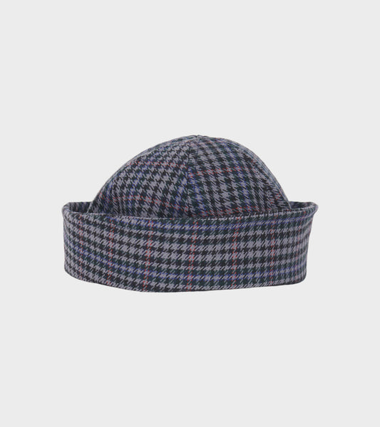 Sui Sui Hat Blue Checkered