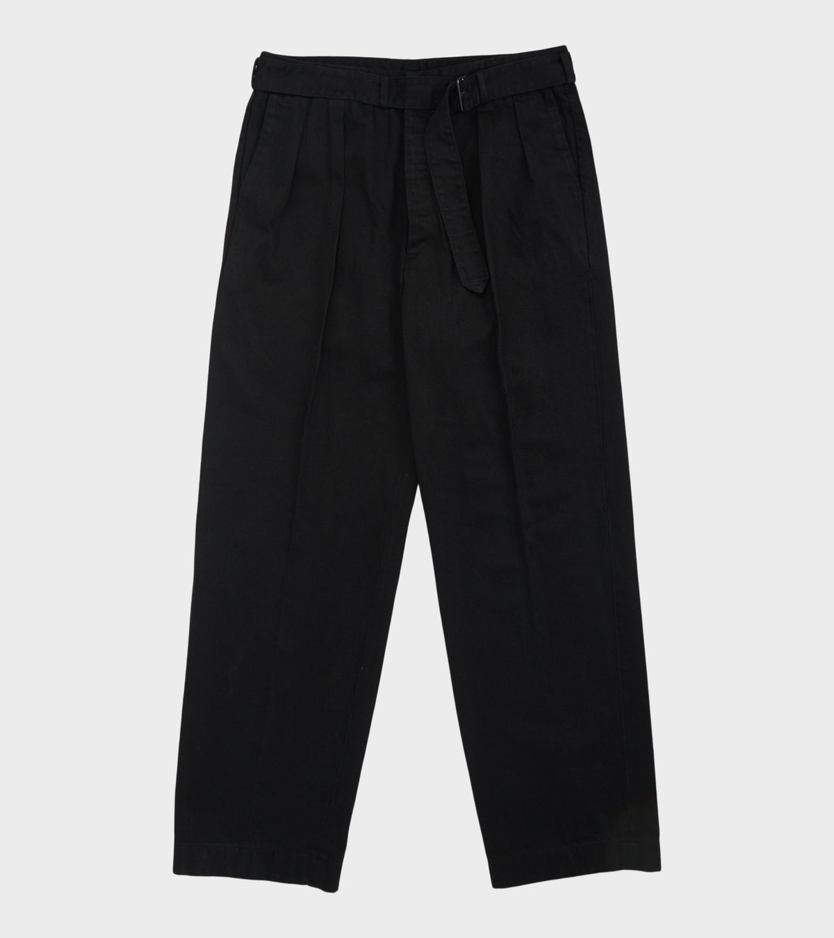 Dyed Denim Riviera Pants Black