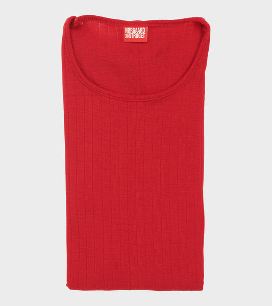 101 Wool Rib Red