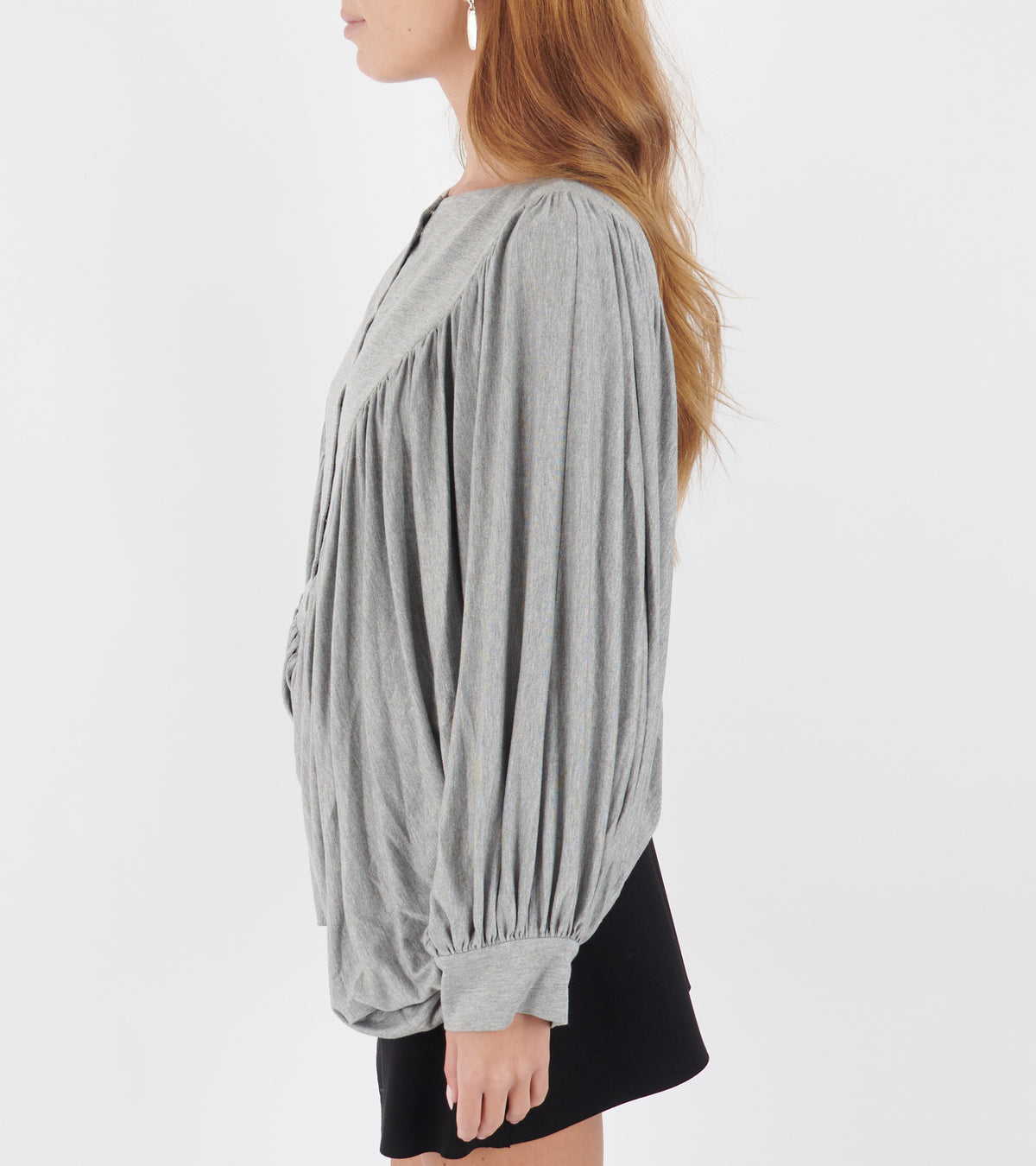 Isabelle Top Grey Melange