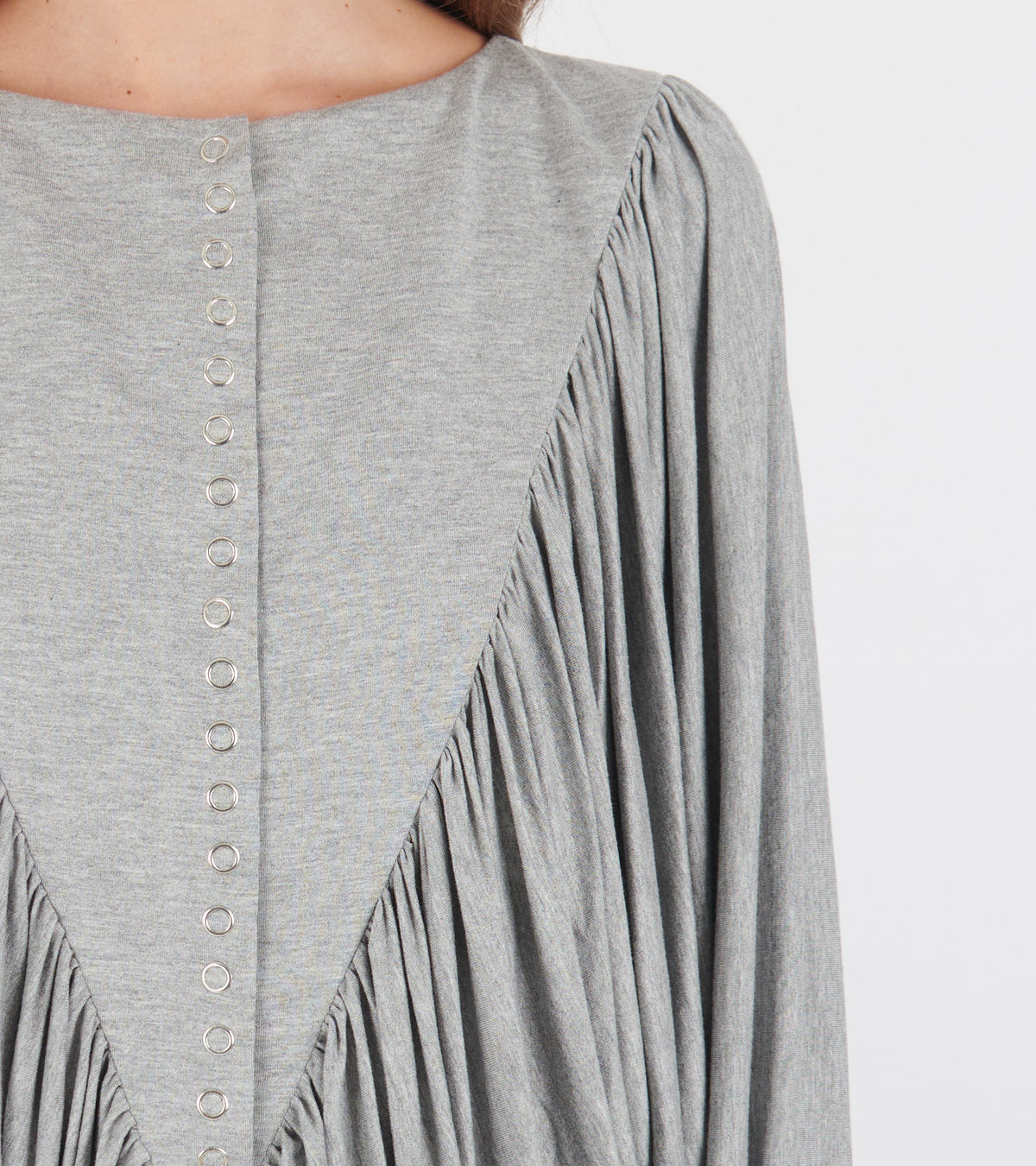 Isabelle Top Grey Melange