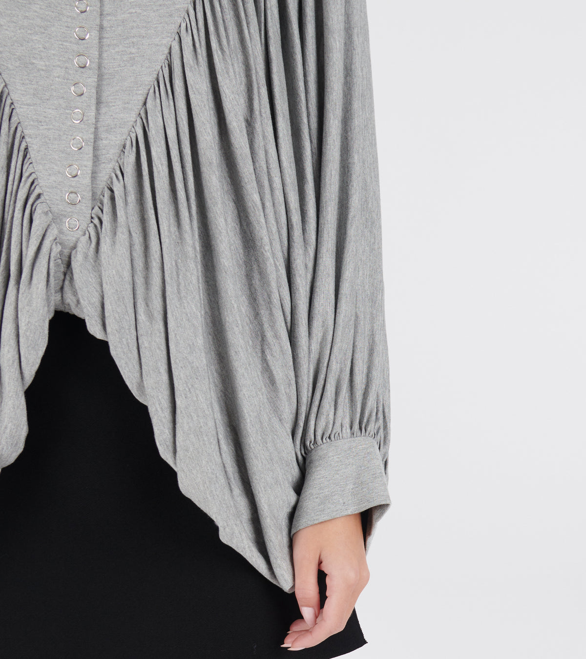 Isabelle Top Grey Melange