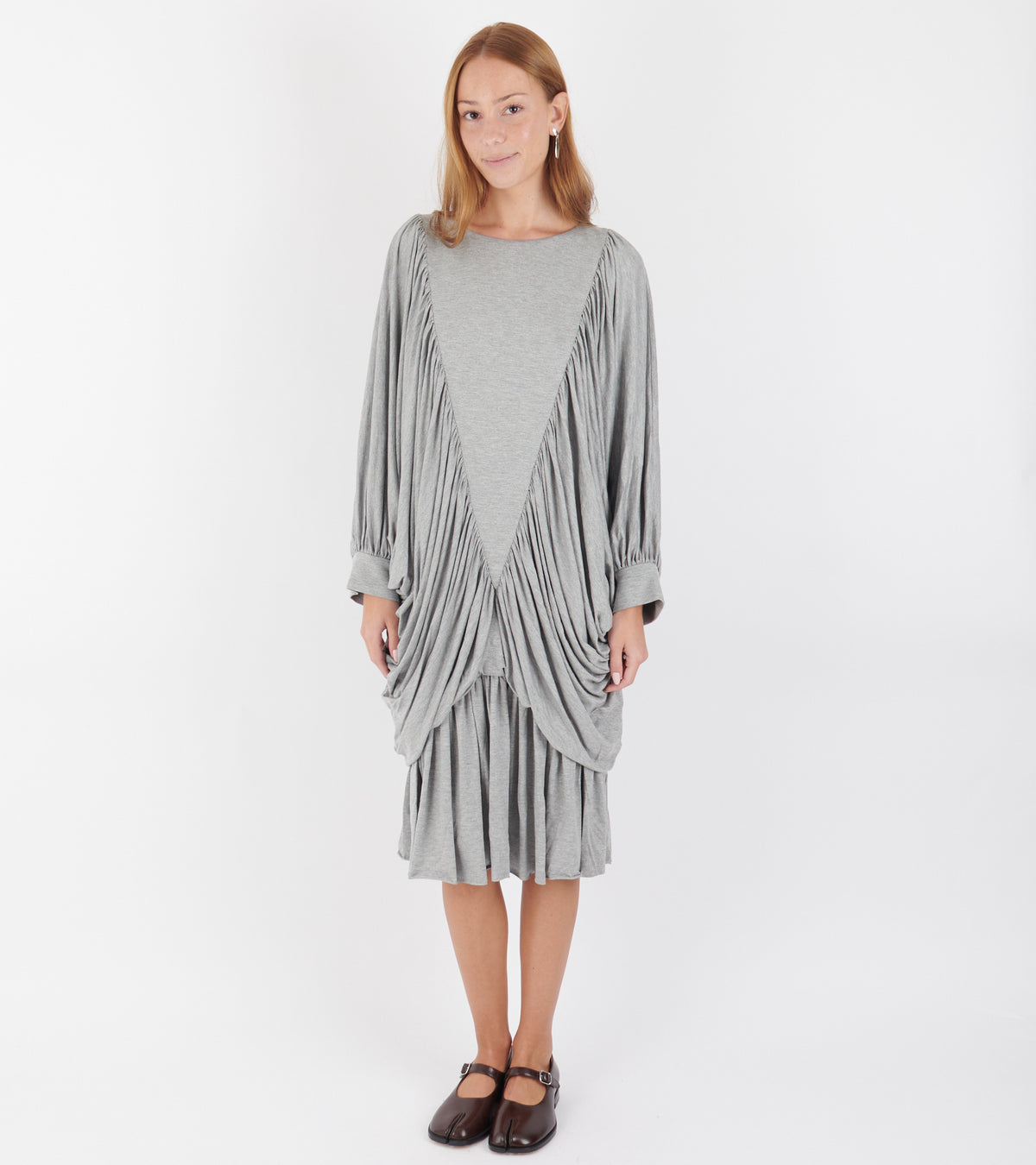 Alisette Dress Grey Melange